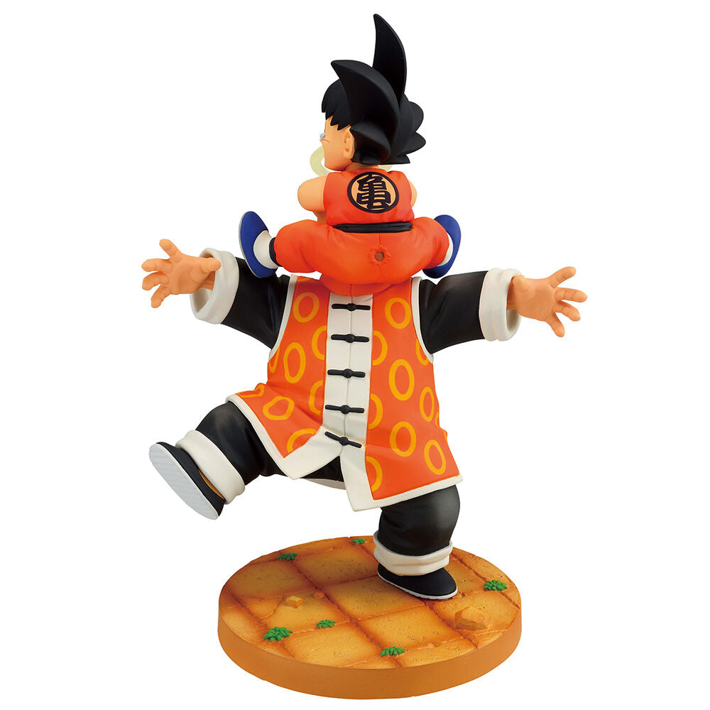 Figura “Son Goku & Vovô Son Gohan” – Dragon Ball (~16 cm)