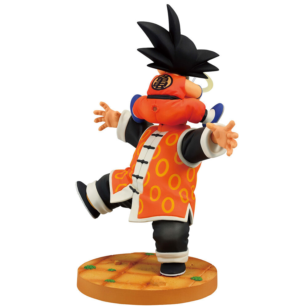 Figura “Son Goku & Vovô Son Gohan” – Dragon Ball (~16 cm)