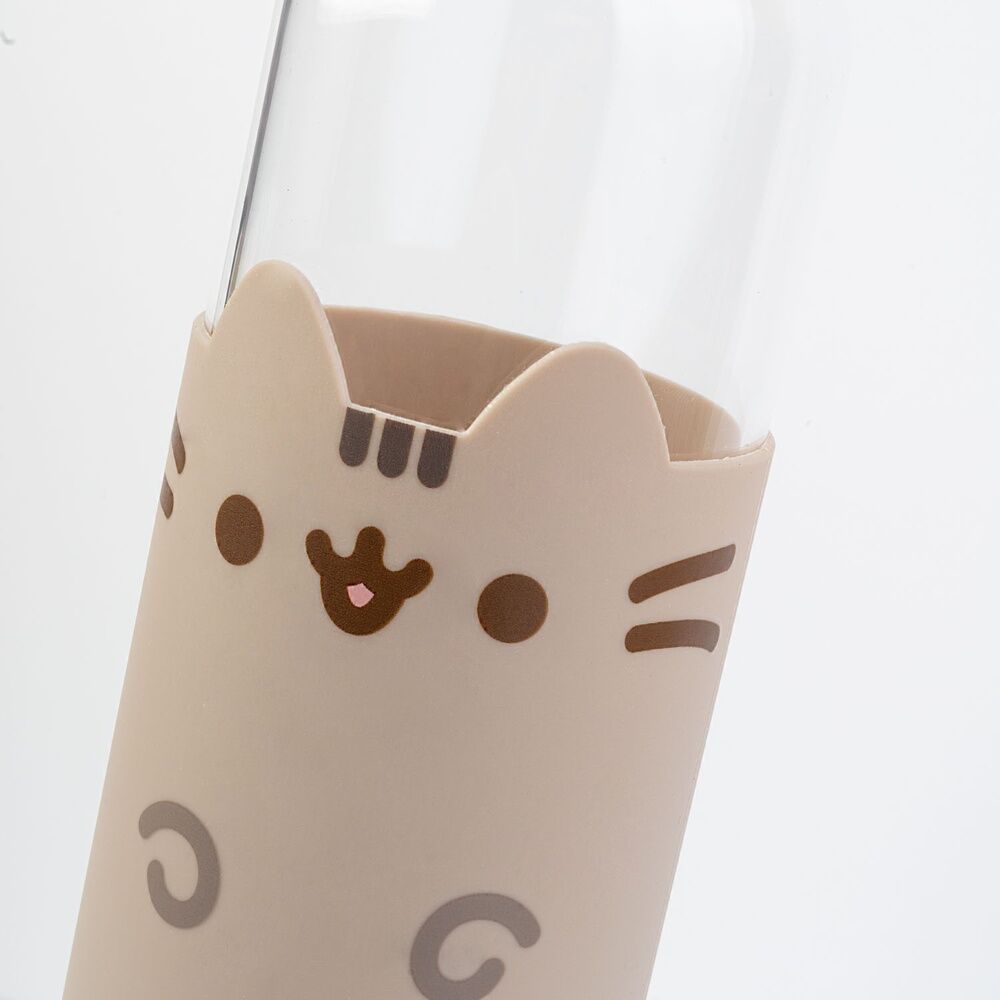 Garrafa de vidro - Pusheen (500ml) - MerchVillain