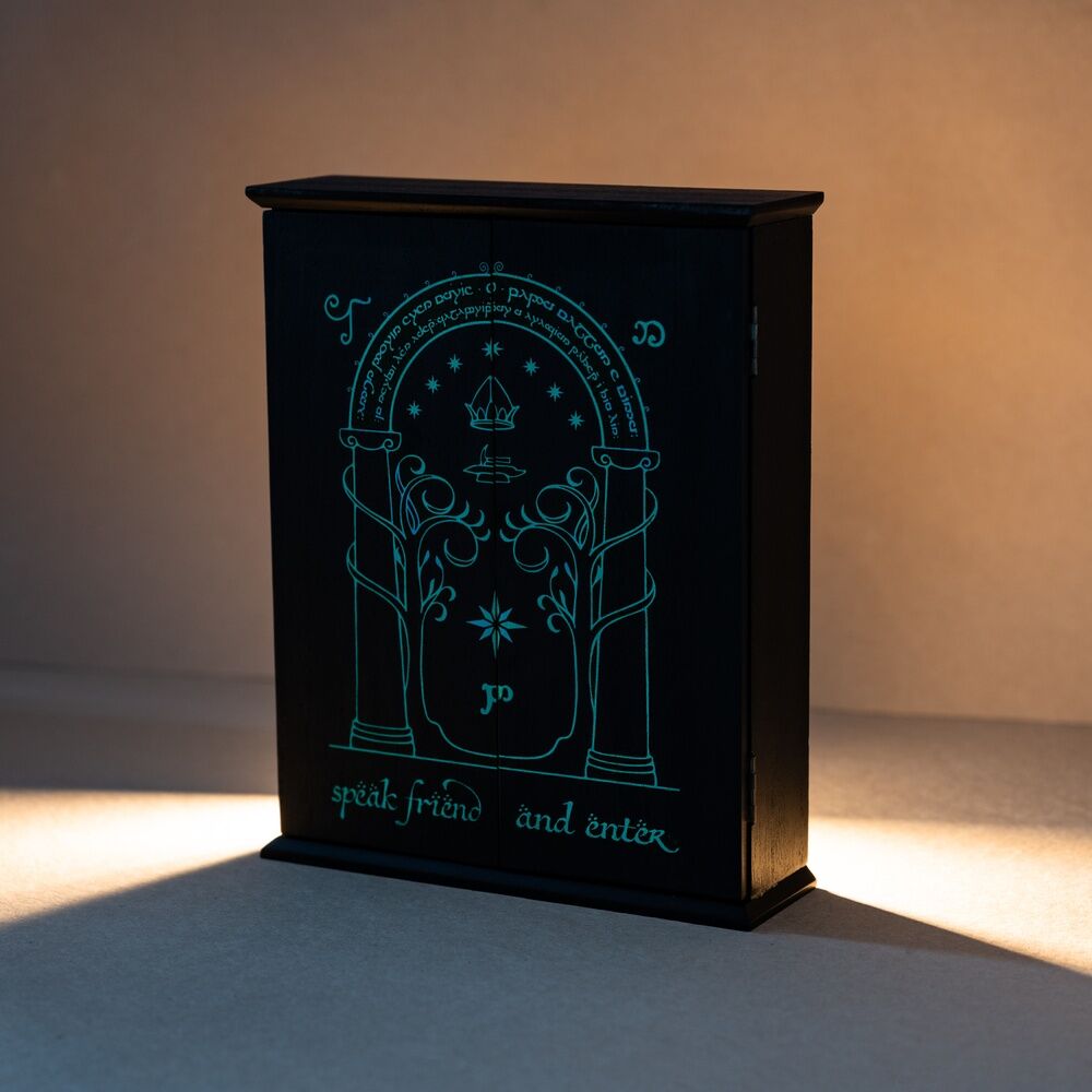 Wall Key Holder Moria Door – The Lord of the Rings (21 × 26 × 6 cm)
