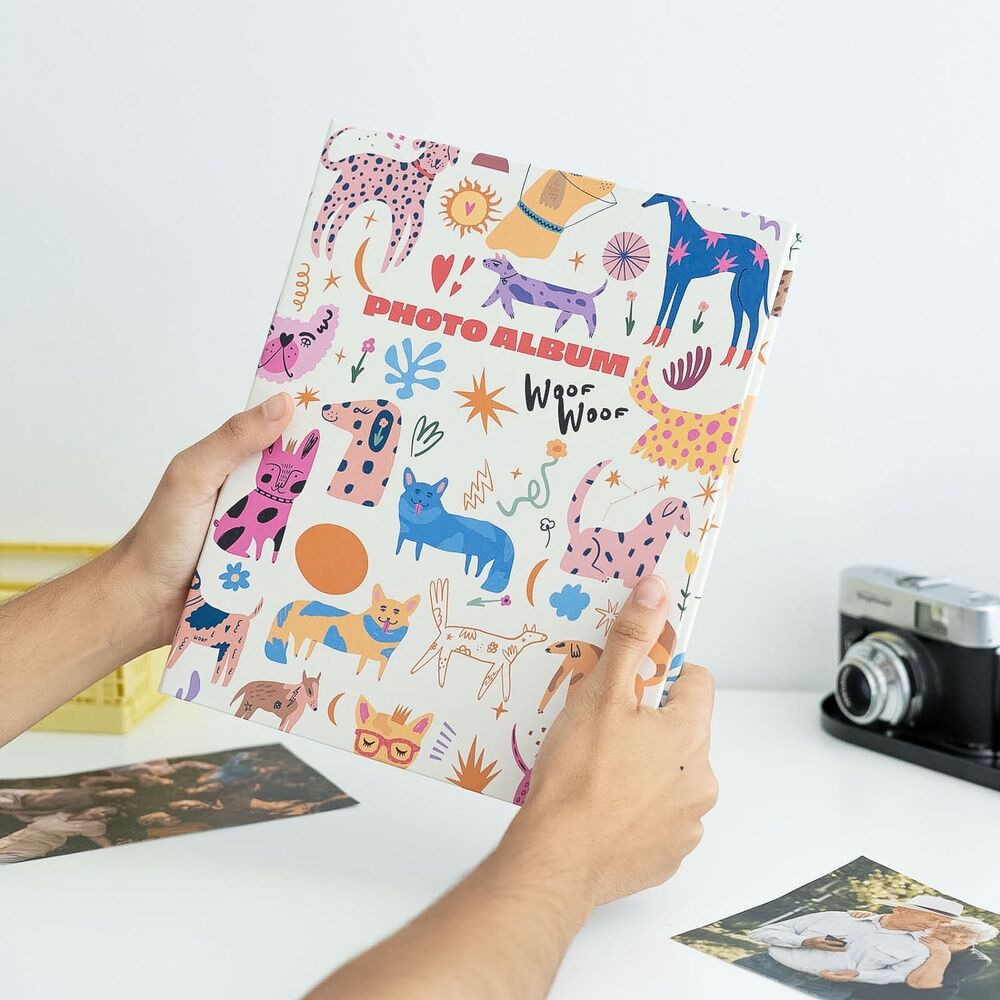 Álbum de fotos Cães