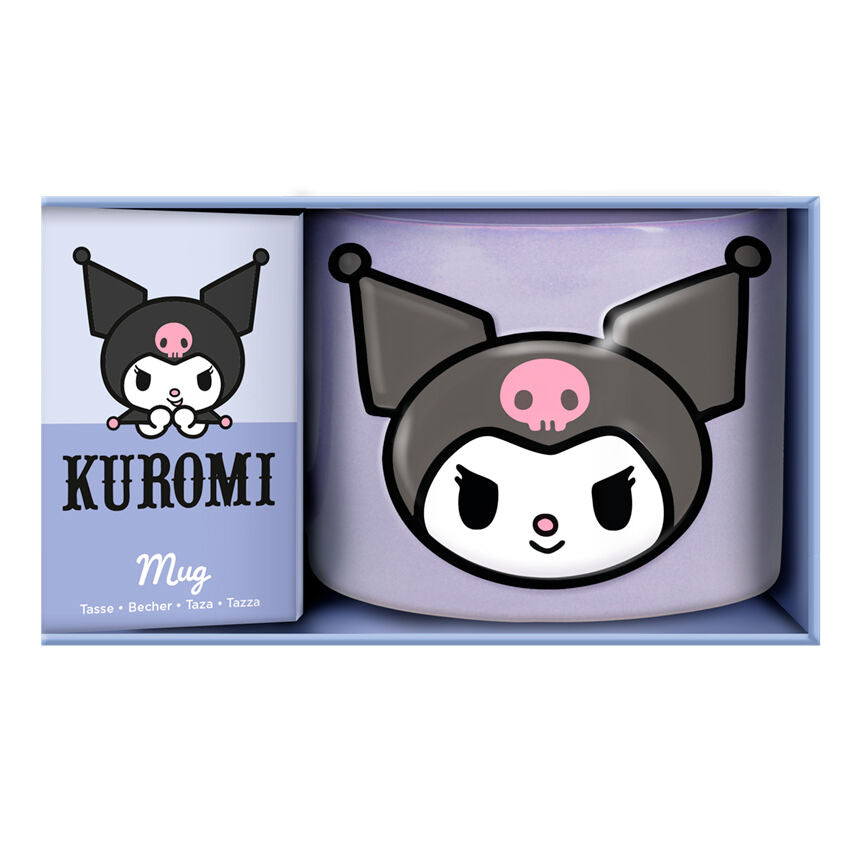 Caneca Kuromi - Hello Kitty (400ml)