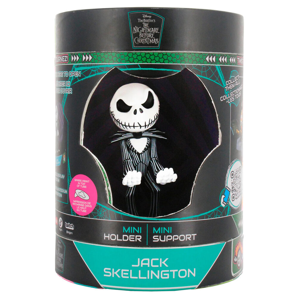 Suporte Mini Cable Guy Jack Skellington The Nightmare Before Christmas – Disney (11 cm)