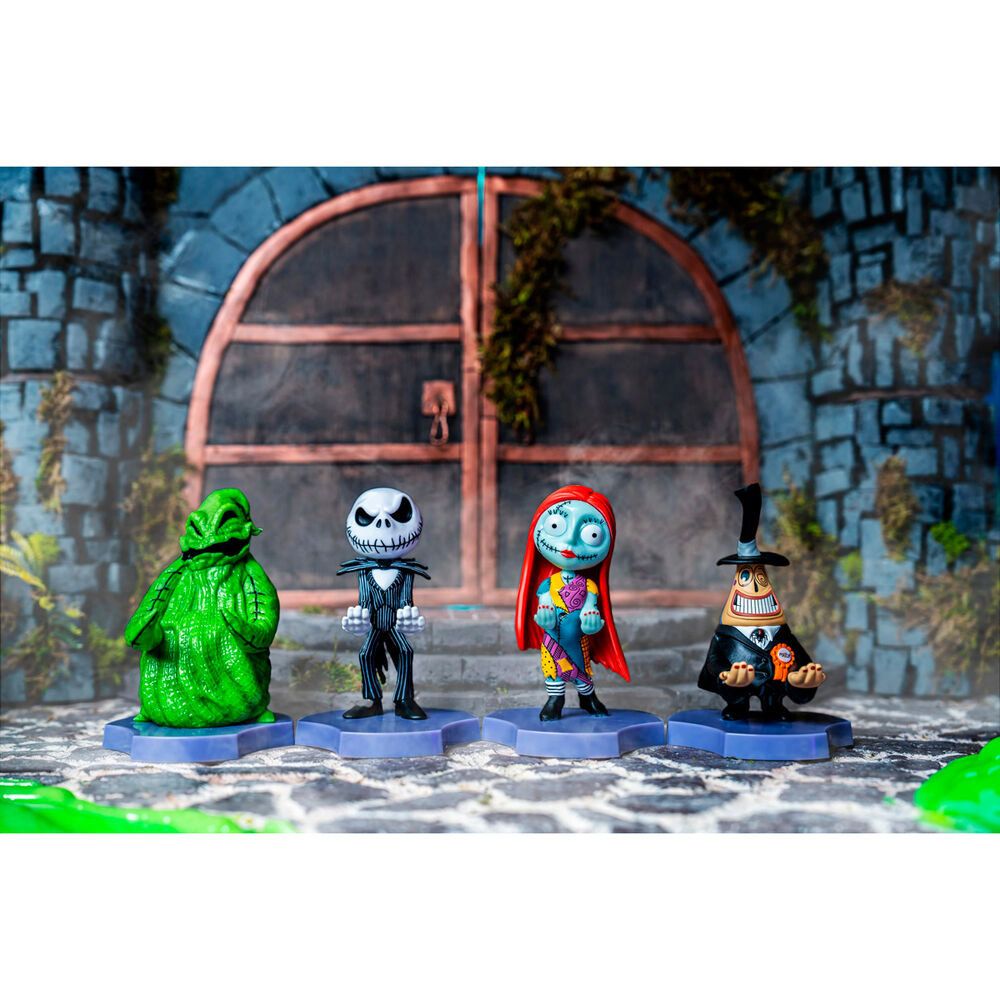 Suporte Mini Cable Guy Jack Sally The Nightmare Before Christmas – Disney (11 cm)