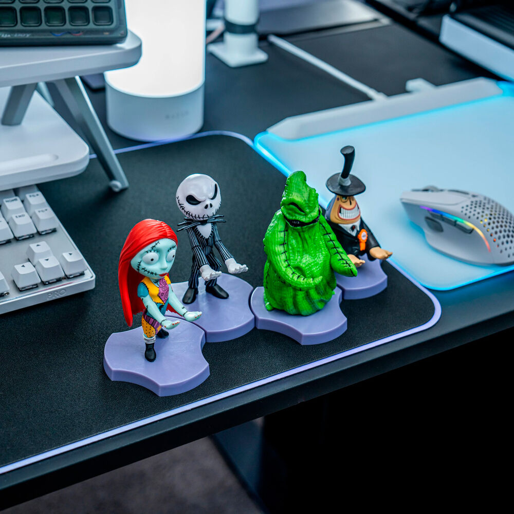 Suporte Mini Cable Guy Jack Sally The Nightmare Before Christmas – Disney (11 cm)