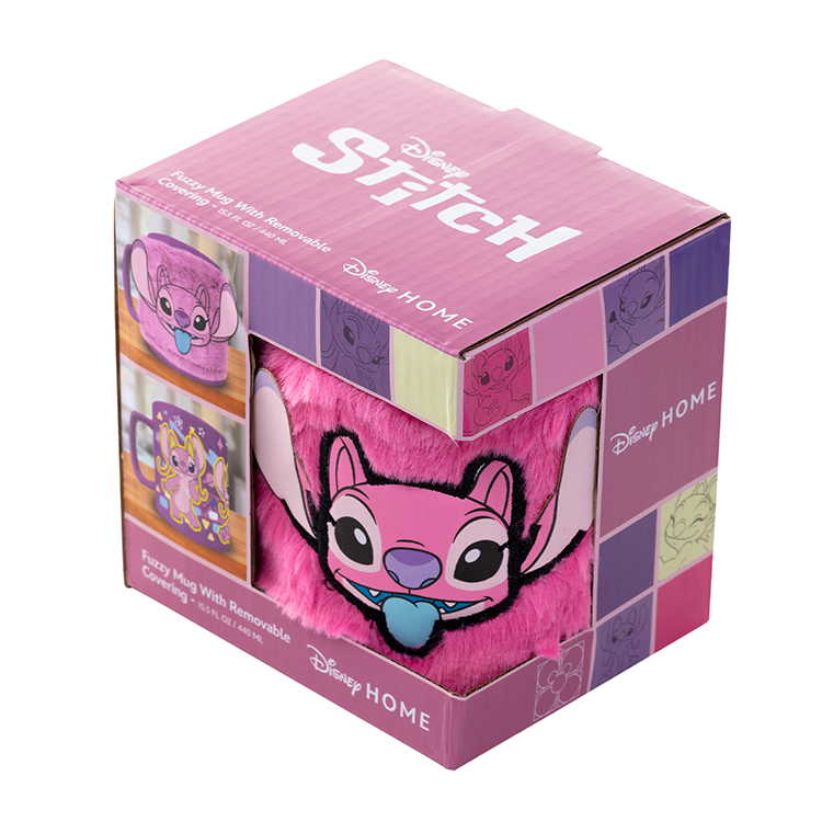 Disney Angel Plush Mug with Cover (440ml)