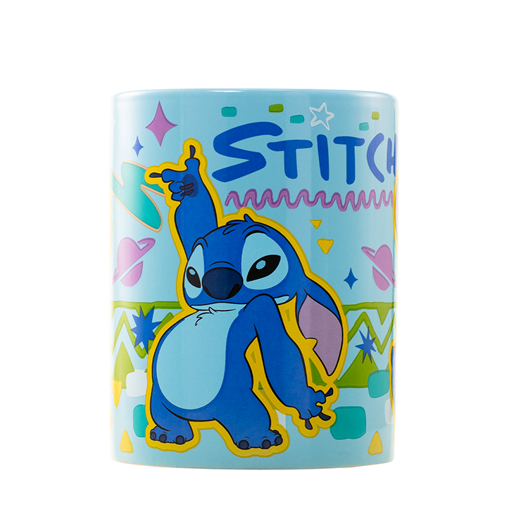 Stitch Mug with Plush Cover - Disney (440ml)
