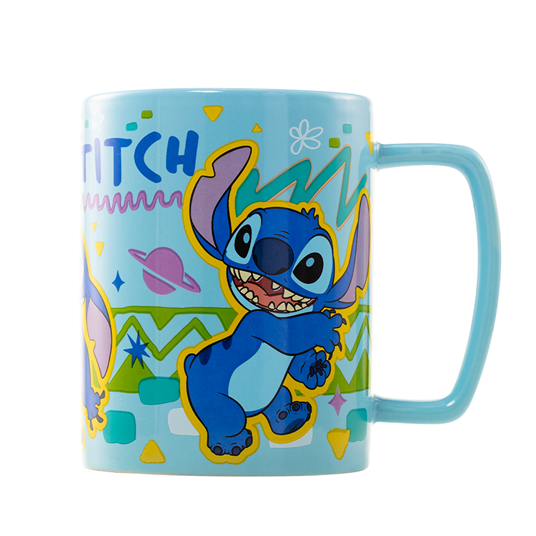 Stitch Mug with Plush Cover - Disney (440ml)