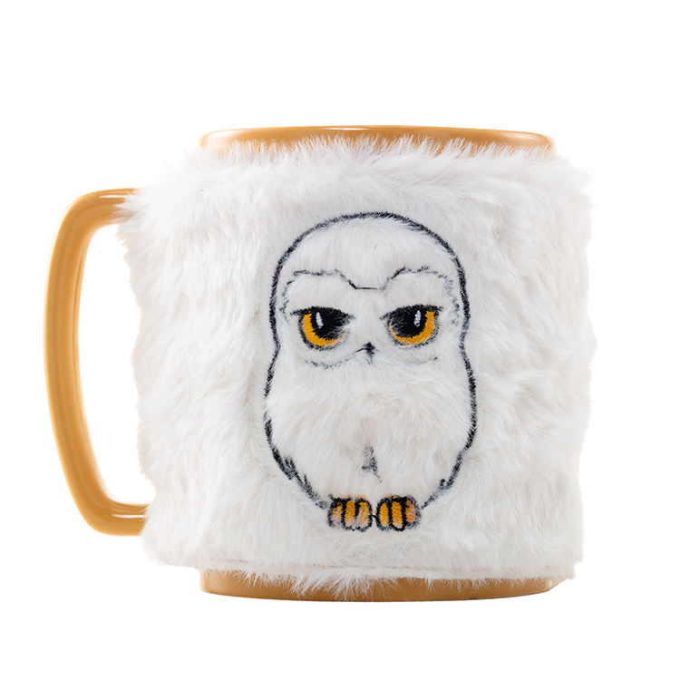 Mug with Plush Cover Hedwig - Harry Potter (440ml)