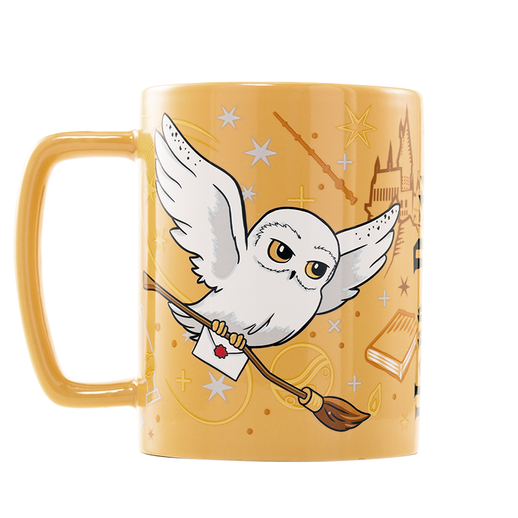 Mug with Plush Cover Hedwig - Harry Potter (440ml)
