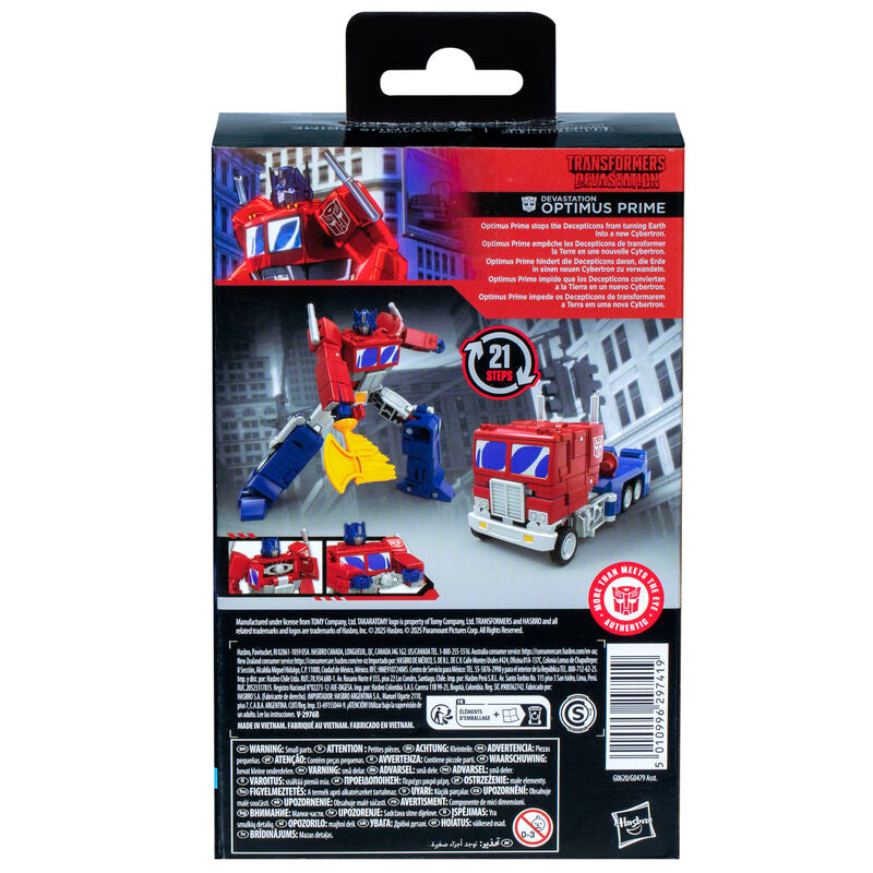 Transformers Devastation Studio Series Optimus Prime figura 11cm - MerchVillain