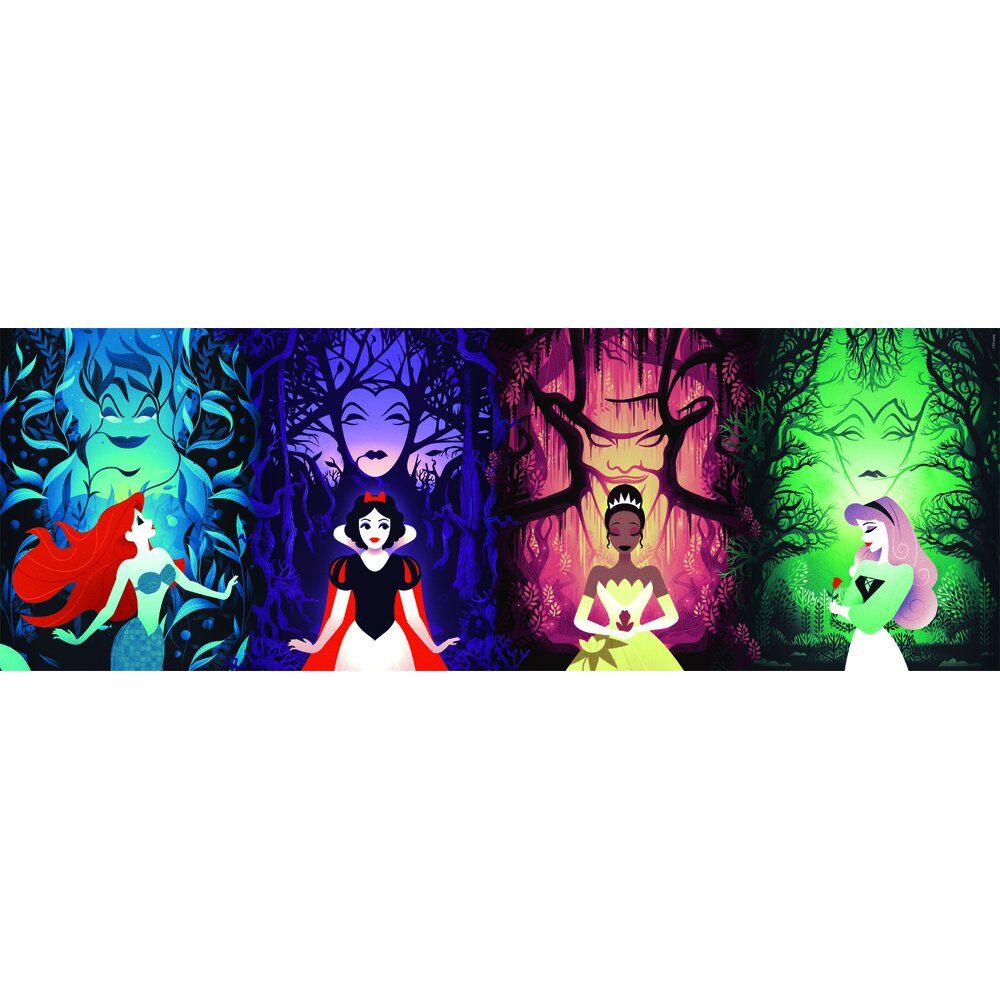 Puzzle Panorama Princesas Disney 1000 Peças – Disney