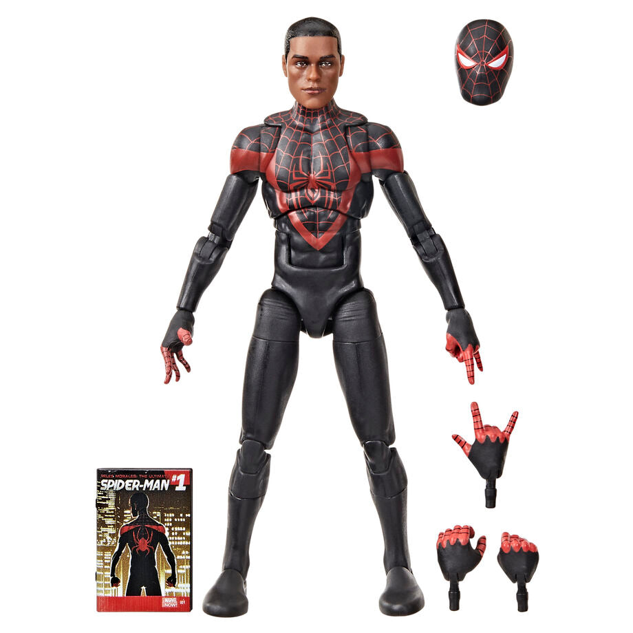 Figura Miles Morales Ultimate Spider-Man – Marvel Legends (15cm)
