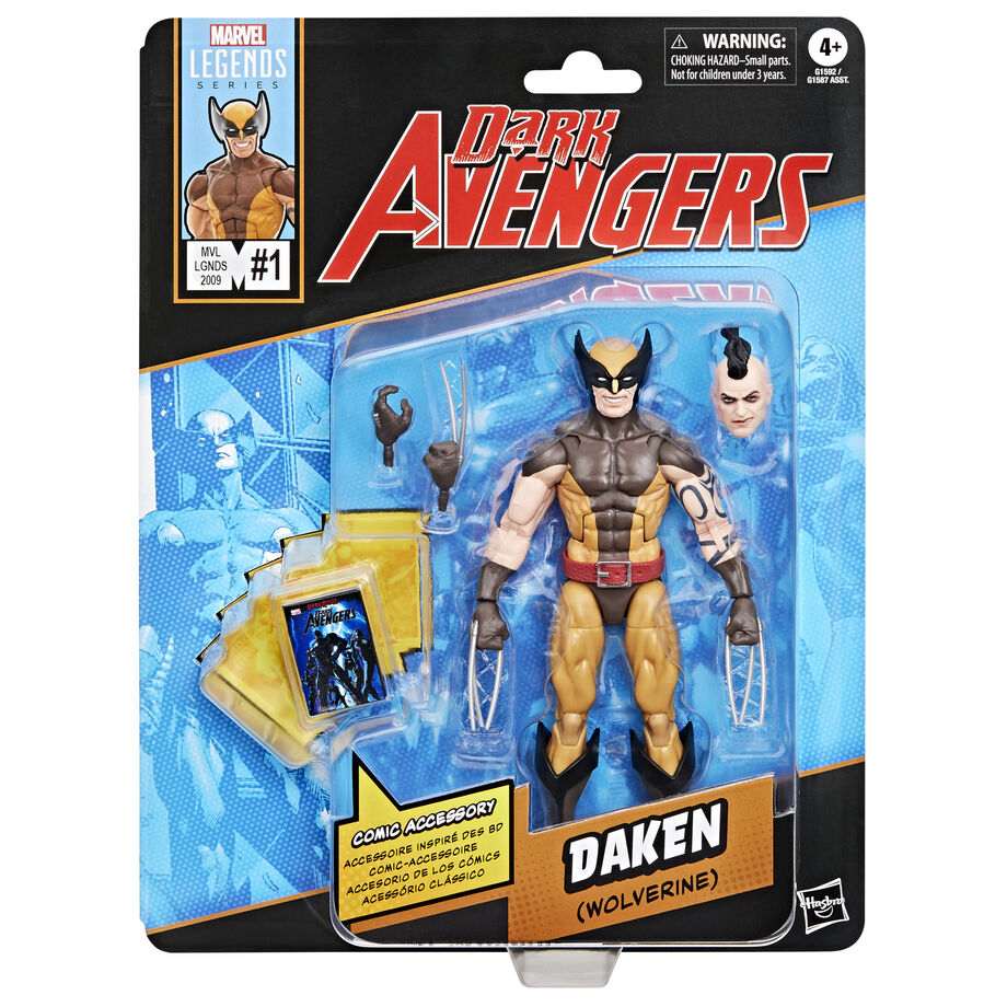 Figura Marvel Legends Dark Avengers Daken Wolverine 15 cm - MerchVillain