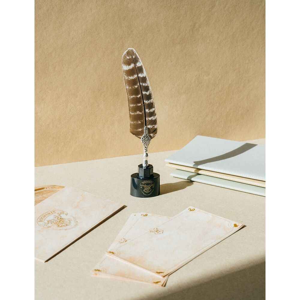 Caneta Pluma + Cartas – Harry Potter