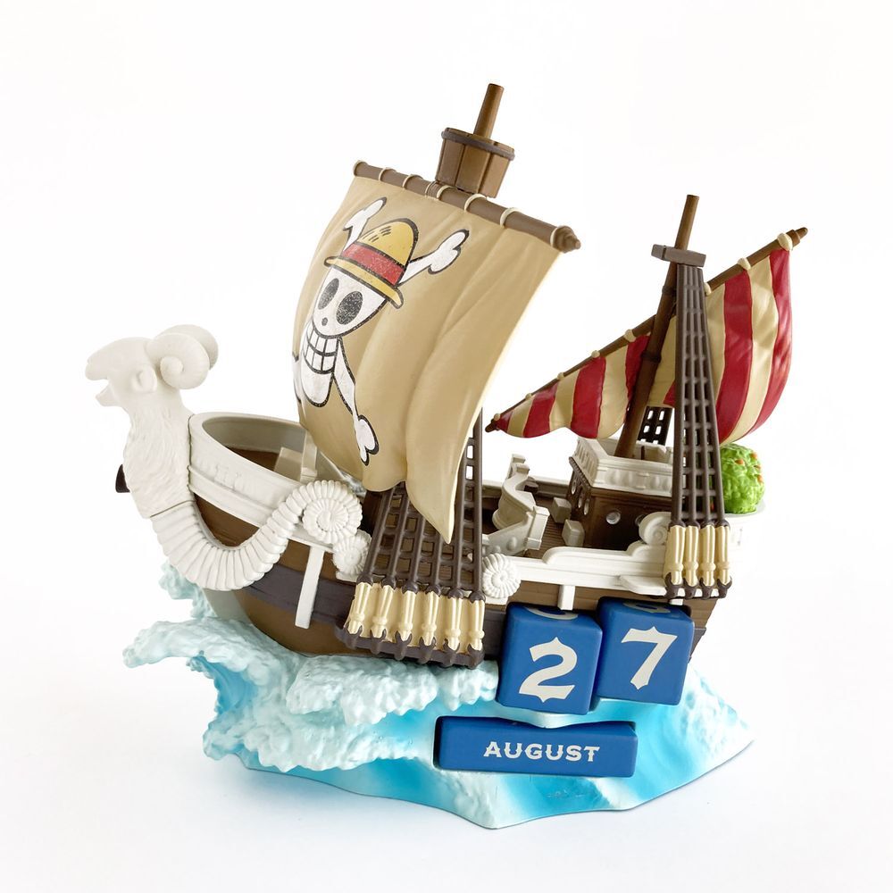Calendário Perpétuo 3D Going Merry – One Piece