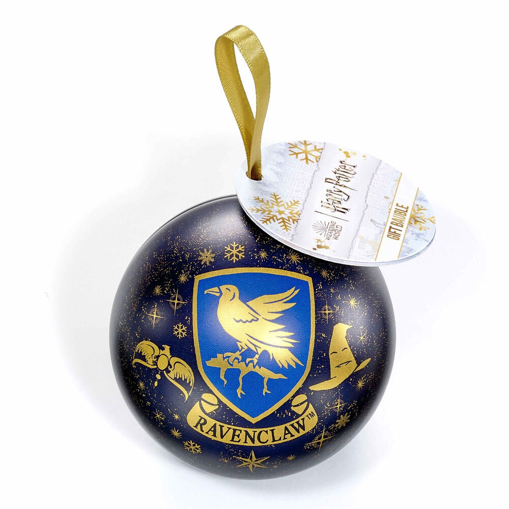 Conjunto Colar Ravenclaw + Bola de Natal – Harry Potter (8,5 cm)