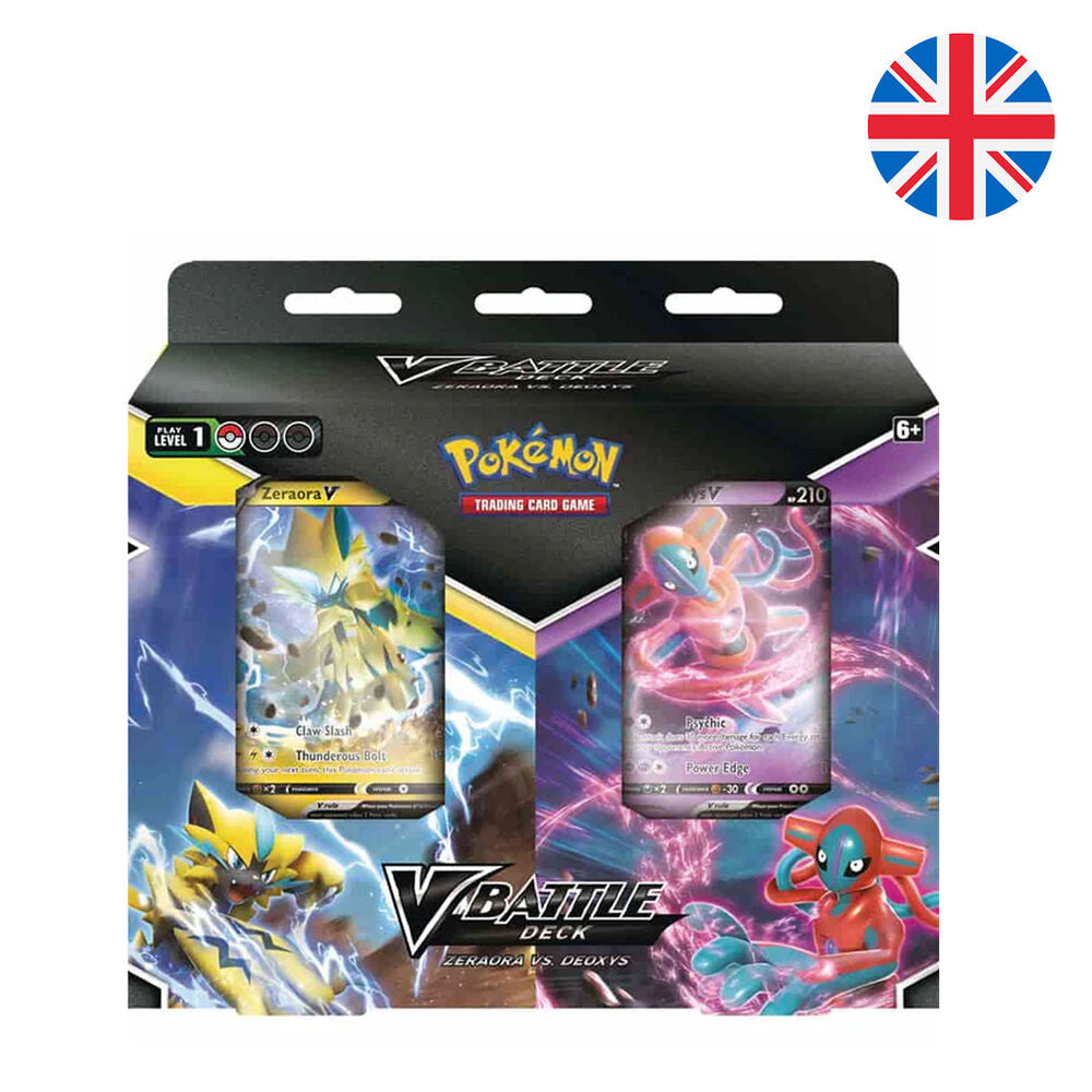 Deck de Batalha Bundle – Pokémon Zeraora V vs Deoxys V (Inglês)