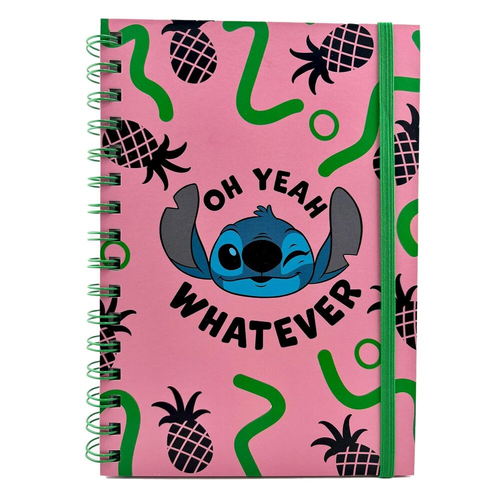 Caderno A5 Lilo & Stitch - Disney