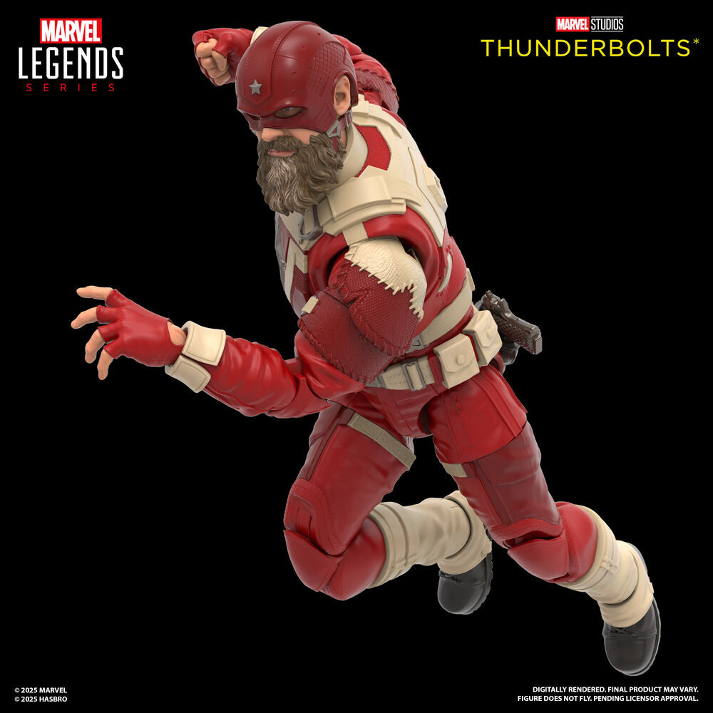 Conjunto 2 Figuras Yelena Belova & Red Guardian Thunderbolts – Marvel Legends (15cm)
