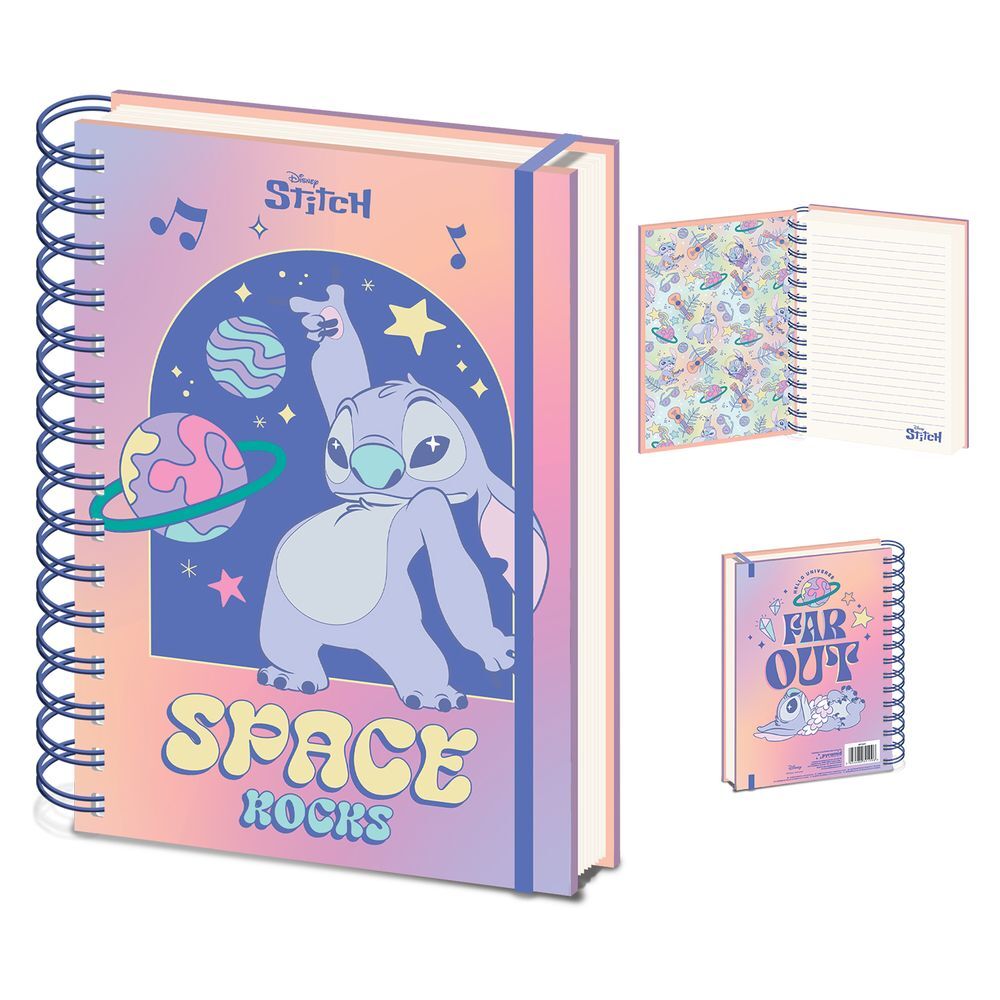 Caderno A5 Stitch – Disney