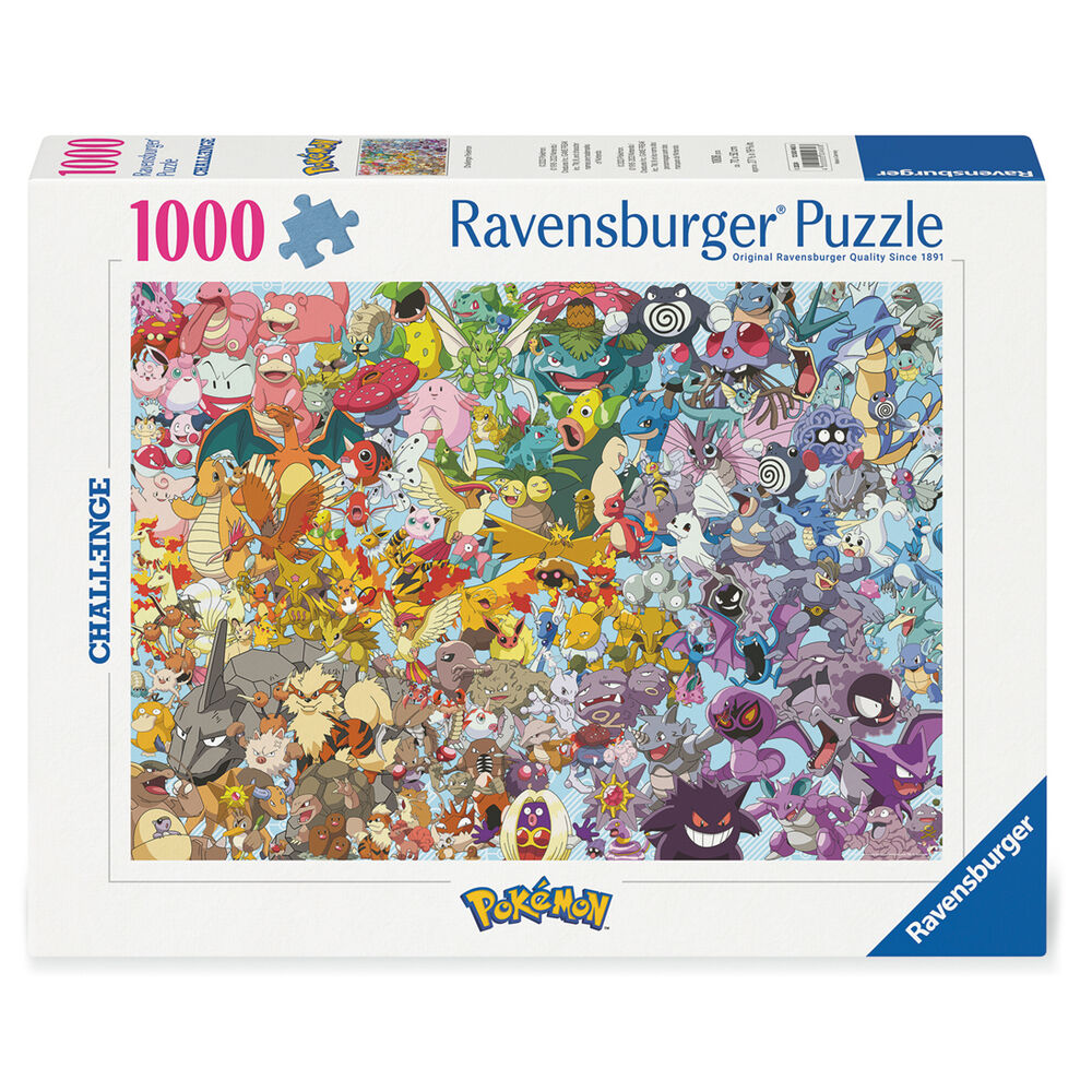 Puzzle 1000 Peças – Pokémon (70x50cm)