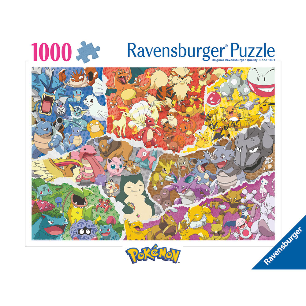 Puzzle 1000 Peças – Pokémon (70x50cm)