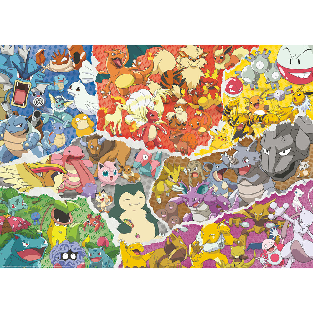 Puzzle 1000 Peças – Pokémon (70x50cm)