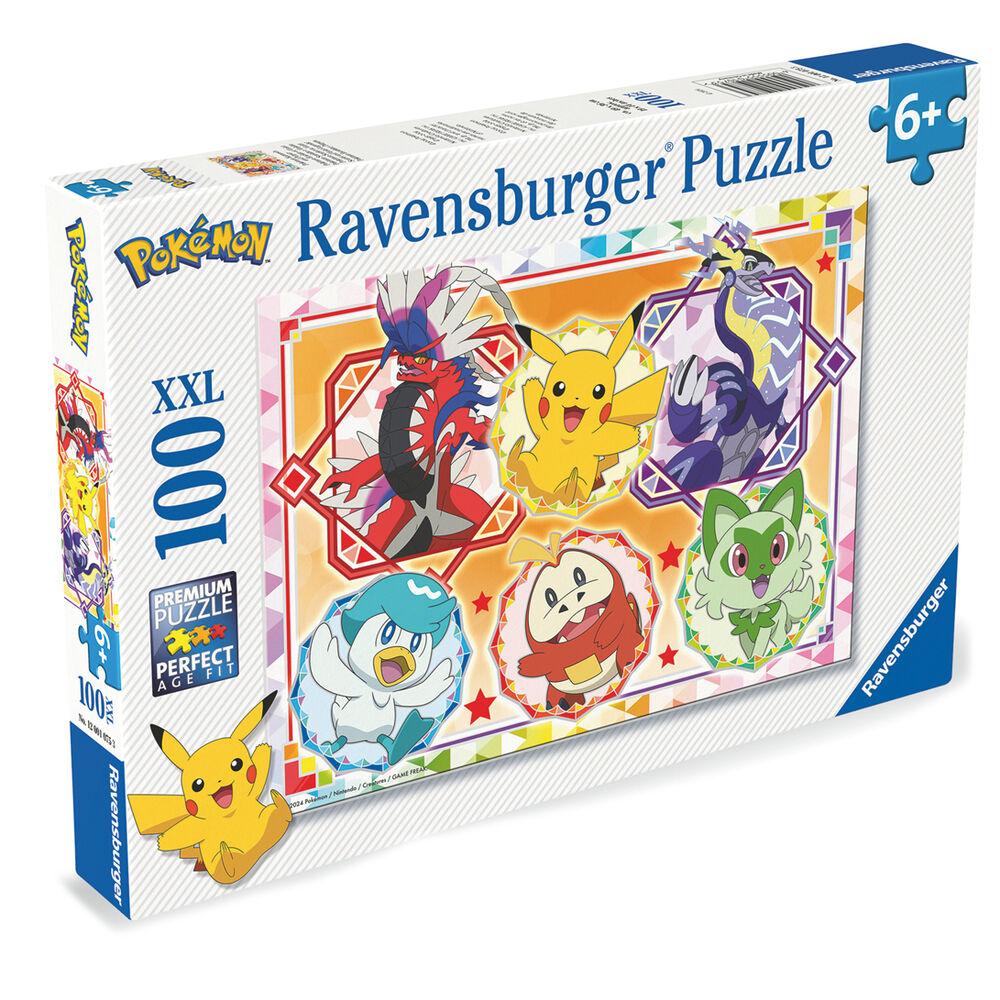 Puzzle XXL Pokémon (100 peças)