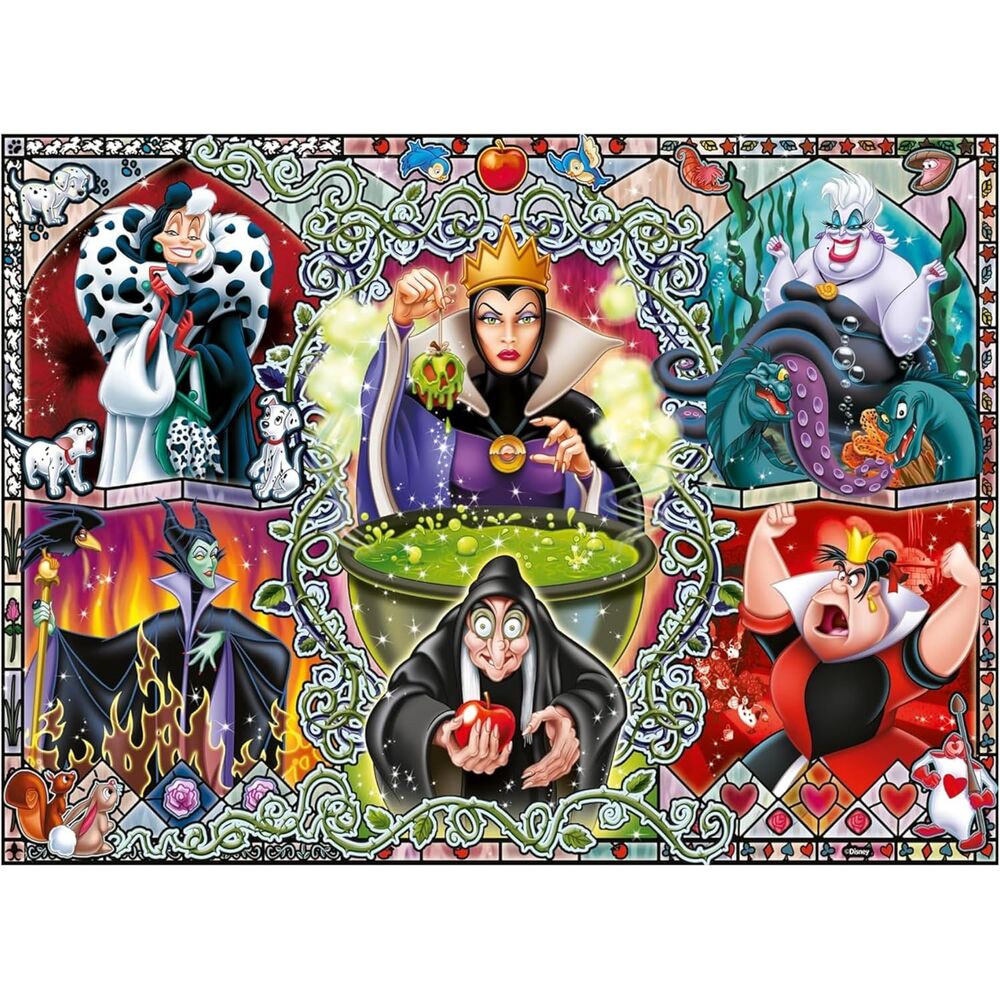 Puzzle Villains 1000 Peças – Disney