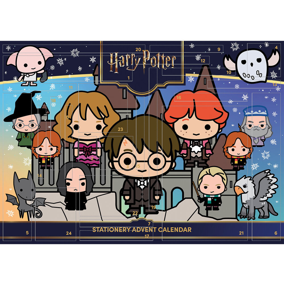 Calendário do Advento - Harry Potter (35x25x3cm)