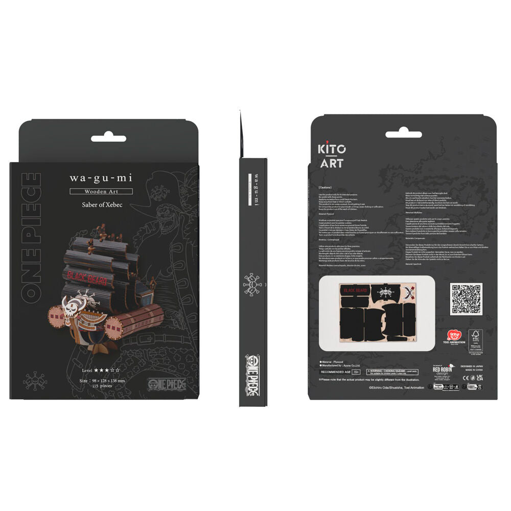 One Piece Wa-Gu-Mi Assembly Set – Xebec’s Sword (115 pieces)