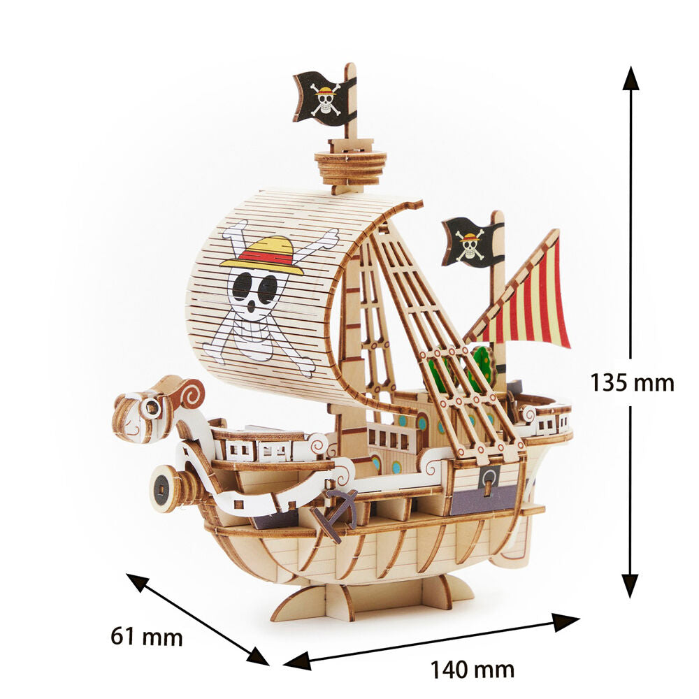Conjunto de Montagem One Piece Wa-Gu-Mi – Going Merry (88 peças)