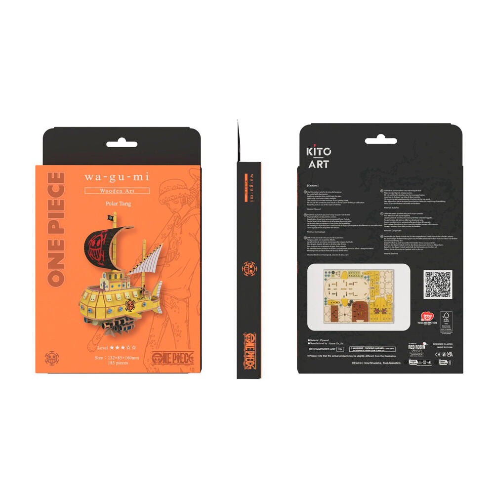 Conjunto de Montagem One Piece Wa-Gu-Mi – Polar Tang (185 peças)