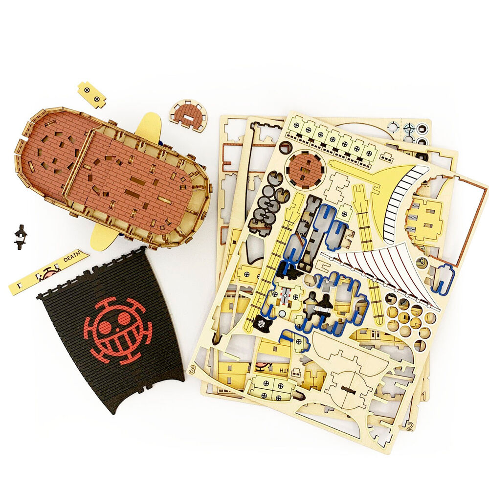 Conjunto de Montagem One Piece Wa-Gu-Mi – Polar Tang (185 peças)
