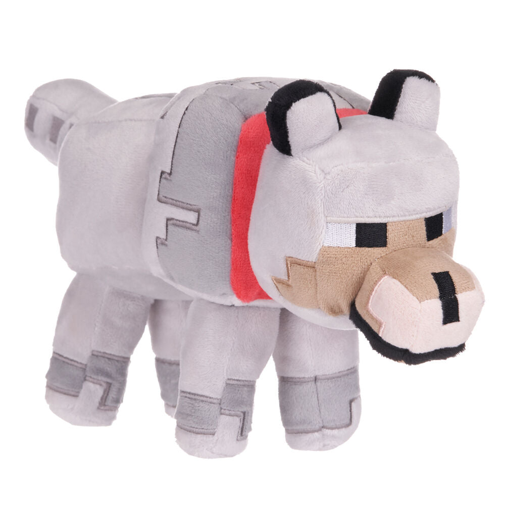 Peluche Lobo - Minecraft (26cm)