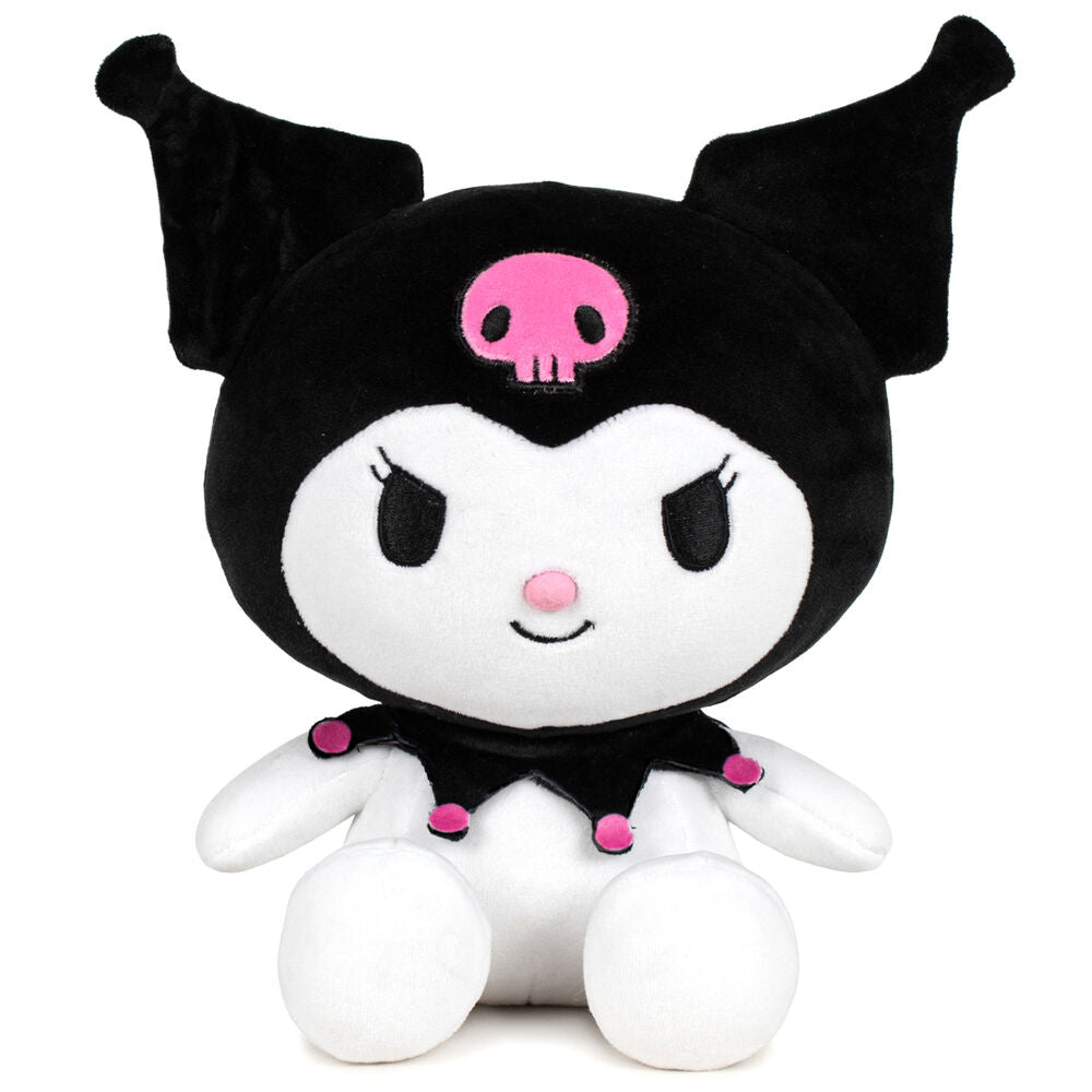 Peluche Kuromi Preto  – Hello Kitty & Friends (22 cm)