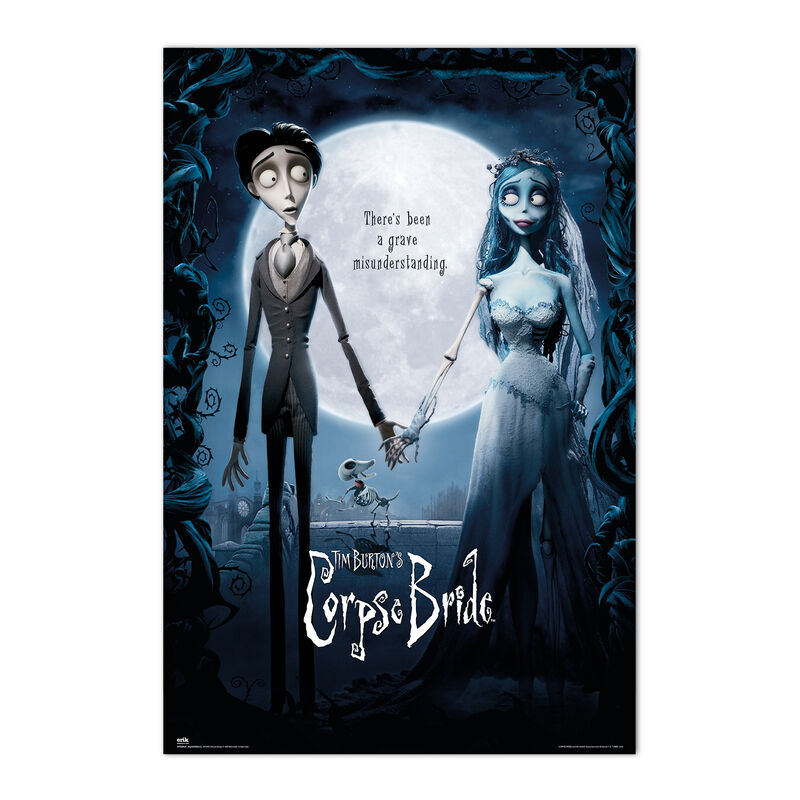 Poster A Noiva Cadáver – Tim Burton (91,5x61cm)