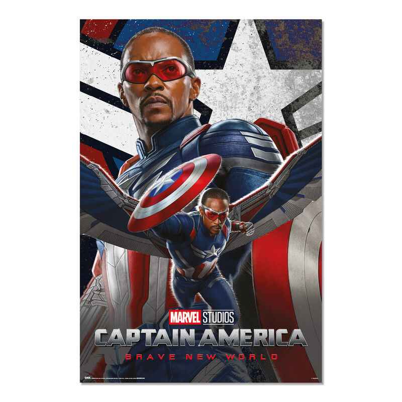 Marvel Captain America A New World poster
