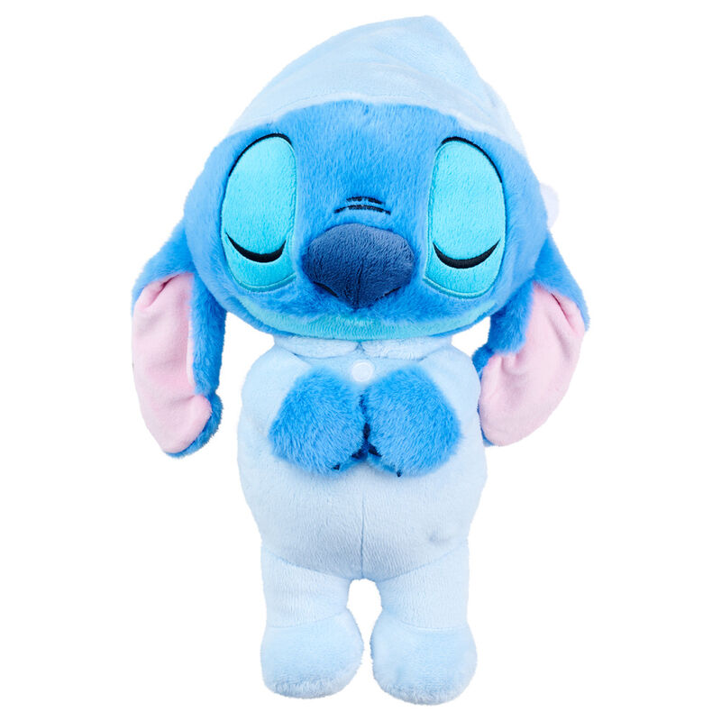 Sleepy Stitch Plush Toy with Sound – Disney (31 cm)
