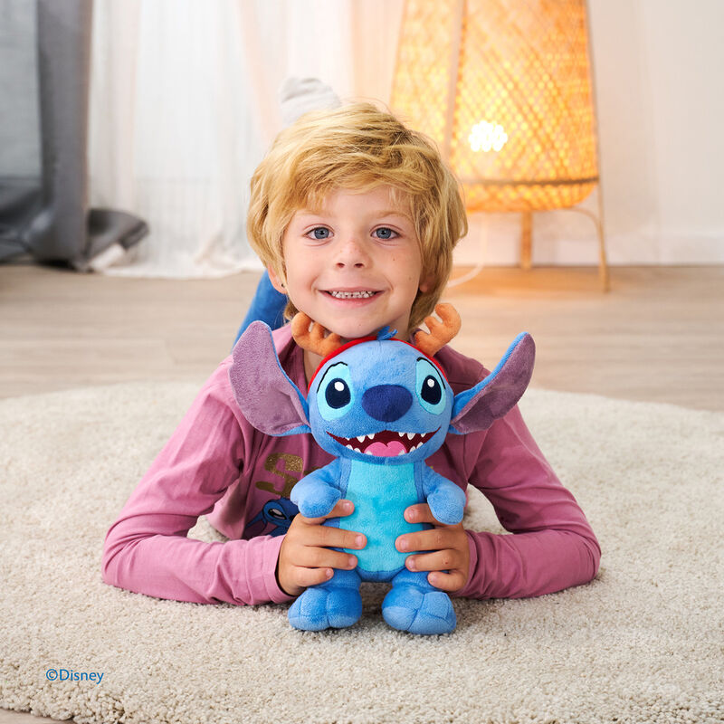 Peluche Stitch Reno – Disney (25 cm)