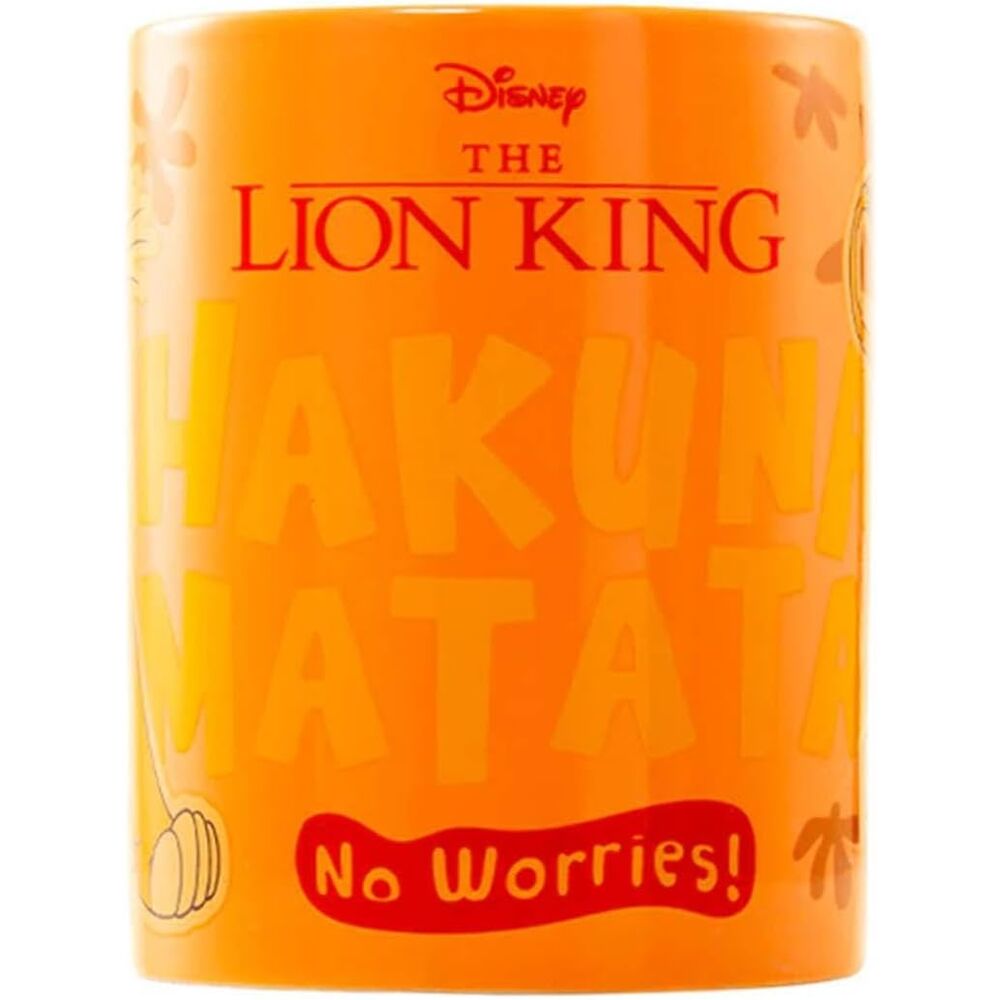 Caneca com Capa Felpuda O Rei Leão - Disney (440ml)