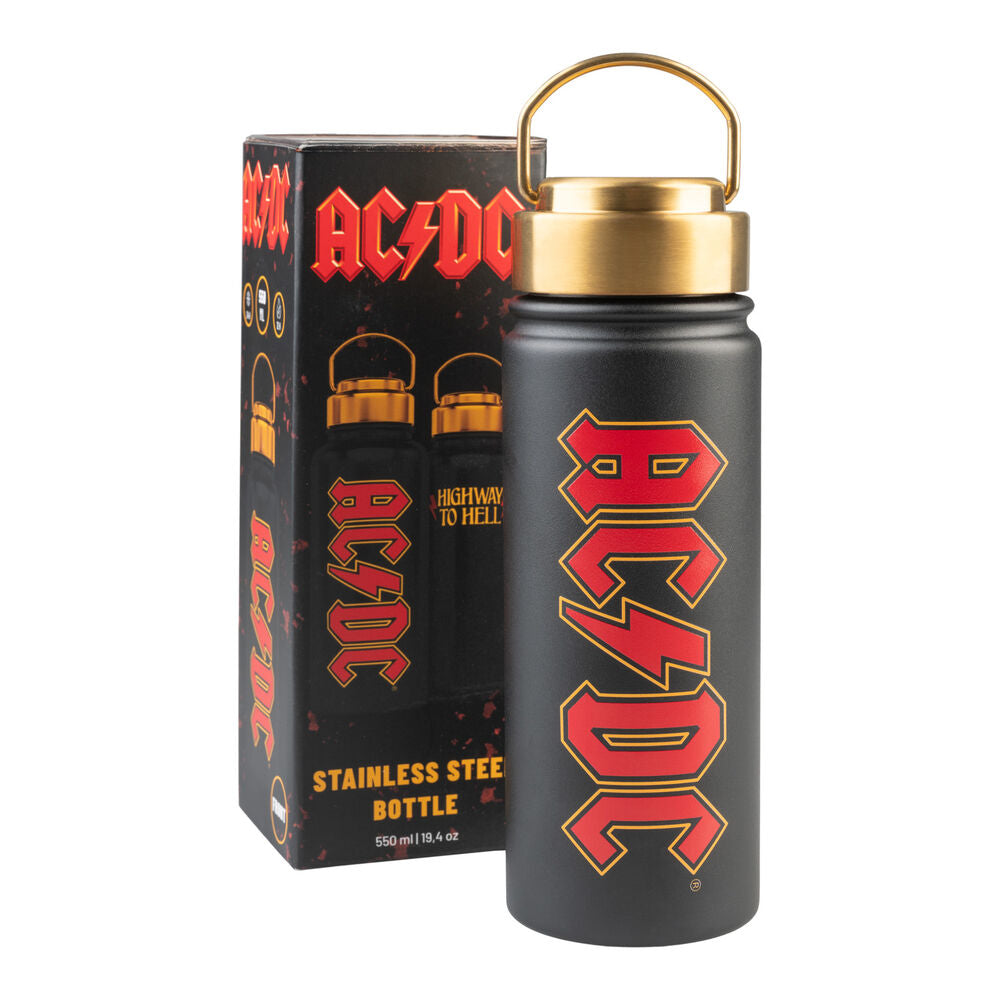 Garrafa Aço Inoxidável - AC/DC (500ml)