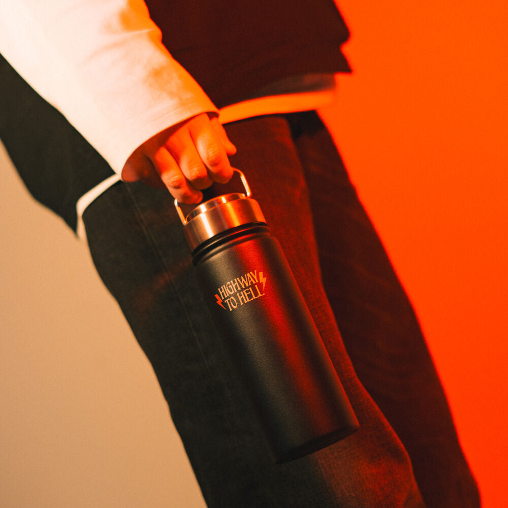 Garrafa Aço Inoxidável - AC/DC (500ml)