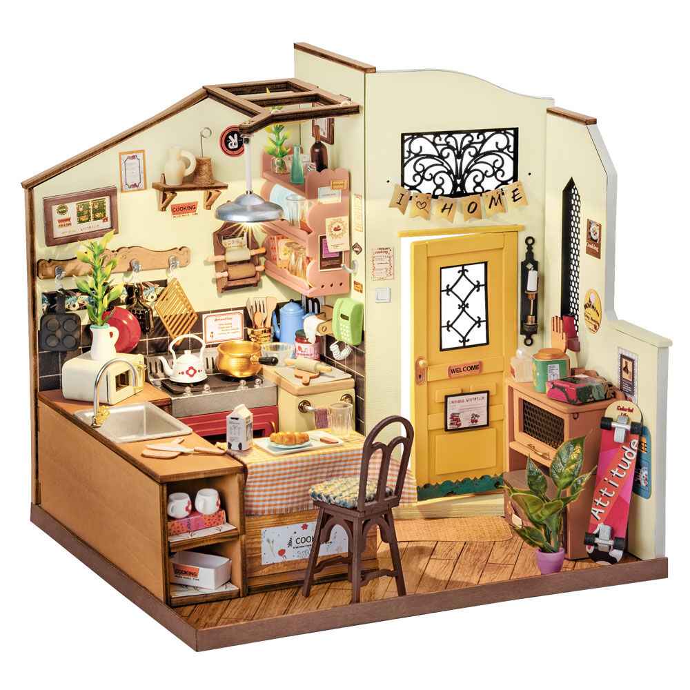 Maqueta 3D A Cozinha da Betty – Rolife (196 peças, 19x17,1x18,5 cm)