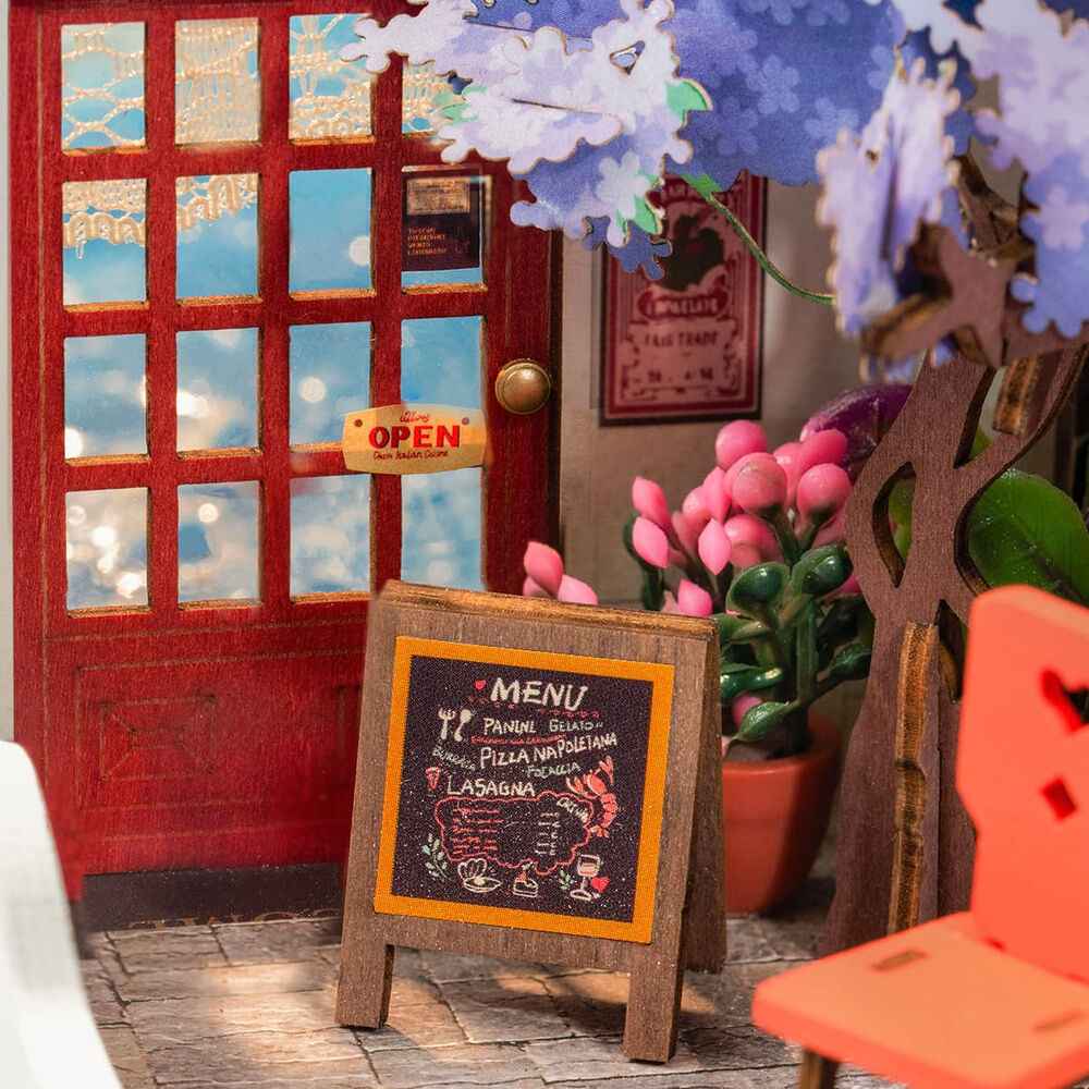 Maqueta 3D Restaurante Sea Holiday – Rolife (68 peças, 9,9x9,5x13,1 cm)