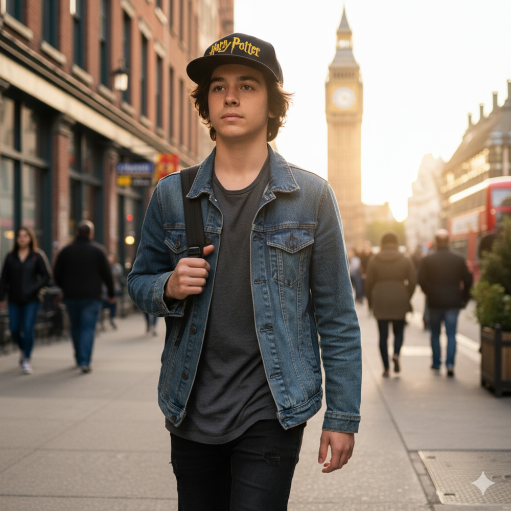 Boné Bordado – Harry Potter