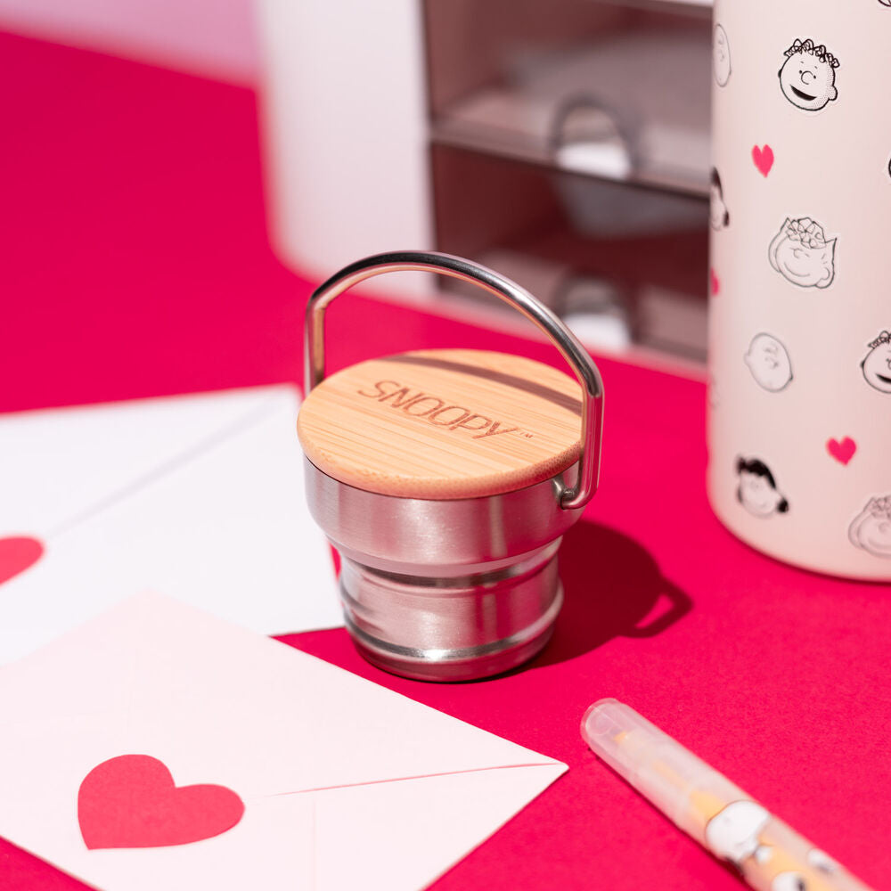 Garrafa em aço inoxidável Snoopy – Peanuts (500 ml)