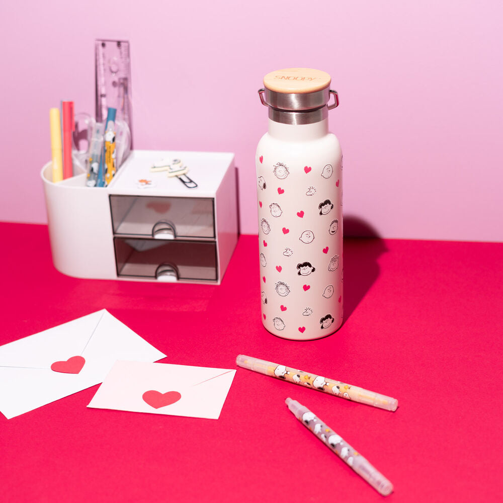 Garrafa em aço inoxidável Snoopy – Peanuts (500 ml)