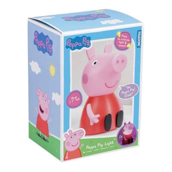 Lâmpada sonora Peppa Pig 18cm